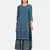 BLUE PRINTED KURTA