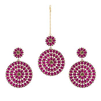Pink diamond jewellery combo 1