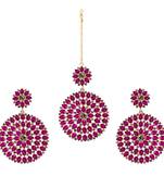 Pink diamond jewellery combo