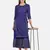 ROYAL BLUE PRINTED KURTA