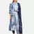 BLUE SHIBORI PRINTED KURTA WITH PANT AND DUPATTA