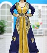 Sale New Moroccan Dubai Kaftans Farasha Abaya Formal Women Dress Very Fancy Long Gown 