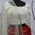 Dark-pink Pigment Foil Printed georgette semi stitched Party lehenga