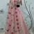 Peach Pigment Foil Printed georgette semi stitched Party lehenga