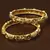 Matte Finished Pearl Embellished Temple Bangles BD442