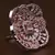 Rose Gold Plated Baby Pink Stone Embellished Adjustable American Diamond Finger Ring FR27