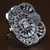 Rhodium Plated Adjustable American Diamond Finger Ring FR29