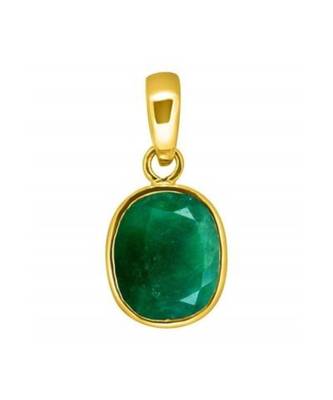 Raviour Lifestyle Emerald panna gemstone pendant for astrological benefits 1