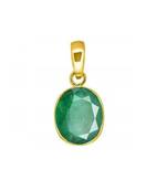 Raviour Lifestyle Emerald panna gemstone pendant for astrological benefits