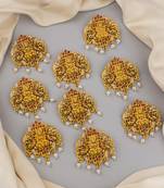 Gold hair-accessories