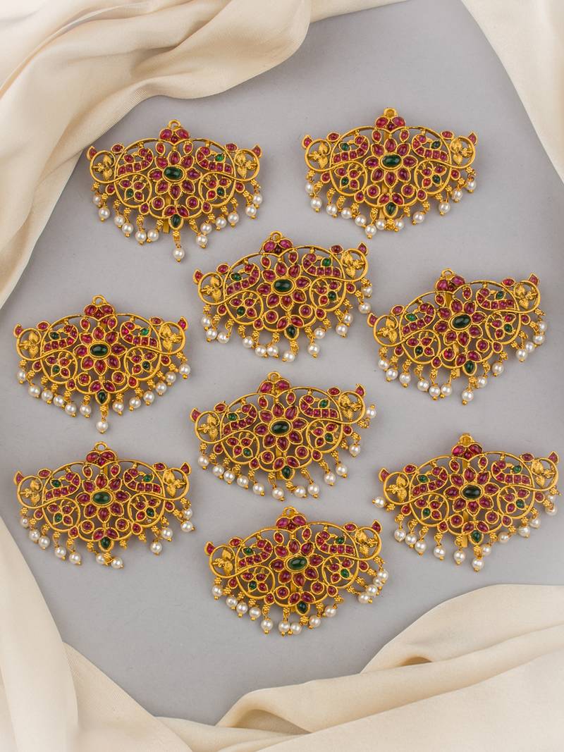 Gold hairaccessories Alankruthi 3620224