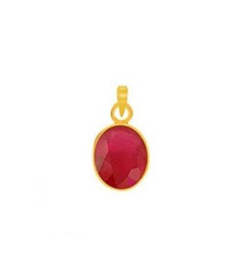 Raviour Lifestyle Gomet gemstone pendant for astrological benefits 1
