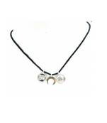 White plain yellow gold Beads  Pendant