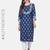 INDIGO HANDBLOCK PRINTED KURTA