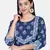 INDIGO HANDBLOCK PRINTED KURTA