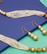 multicolor Traditinal Gold Plated Alloy Necklace