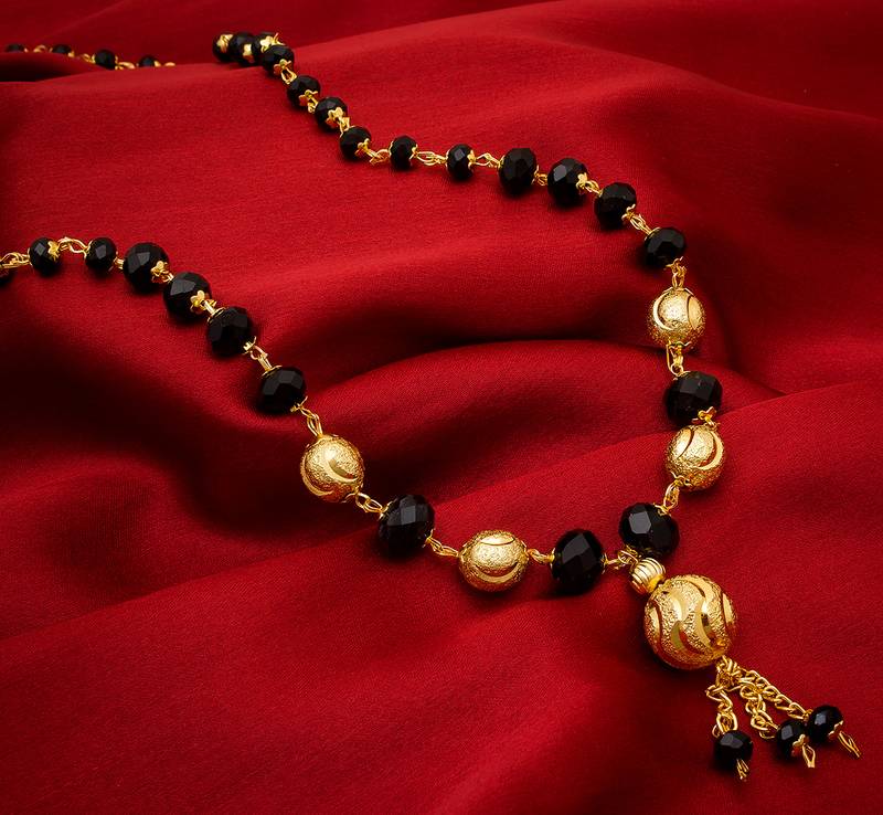 multicolor Traditinal Gold Plated Alloy Necklace