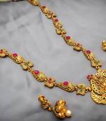 multicolor Traditinal Gold Plated Alloy Necklace