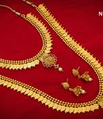 multicolor Traditinal Gold Plated Alloy Necklace