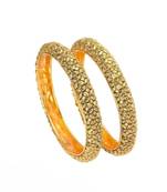 Gold gold plated Yellow Gold Brass bangle