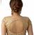 Gold sequins Net Blouse
