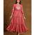 Juniper Rosepink Rayon Lurex Embroidered Tiered kurti