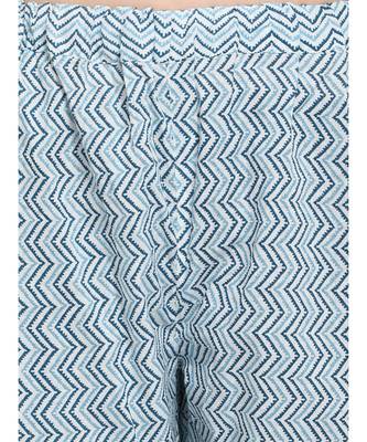 blue cotton night suit set 6