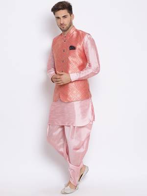 multicolor 3Pc Kurta Harem and waistcoat  2