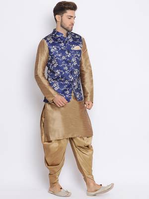 multicolor 3Pc Kurta Harem and waistcoat  3