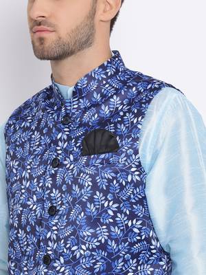 multicolor 3Pc Kurta Harem and waistcoat  5