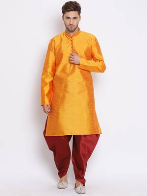 multicolor 3Pc Kurta Harem and waistcoat 5