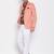 Orange 3 Pc Blazer Shirt and Trouser Set