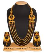 multicolor Traditinal Gold Plated Alloy Necklace