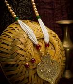 multicolor Traditinal Gold Plated Alloy Necklace