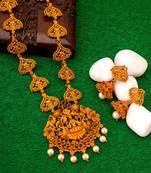 multicolor Traditinal Gold Plated Alloy Necklace