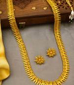 multicolor Traditinal Gold Plated Alloy Necklace