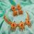 multicolor Traditinal Gold Plated Alloy Necklace