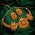 multicolor Traditinal Gold Plated Alloy Necklace
