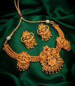 multicolor Traditinal Gold Plated Alloy Necklace