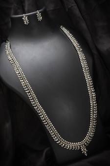 multicolor Traditinal silver Plated Alloy Necklace