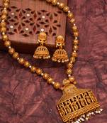 multicolor Traditinal Gold Plated Alloy Necklace