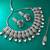 multicolor Traditinal Silver Plated Alloy Necklace