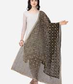 Black Net Gota Patti Dupatta