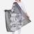 Black & White Chiffon Printed Dupatta