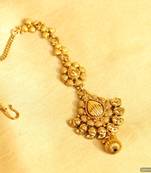 Yellow Gold Maang-Tikka