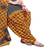 Gray Printed Cotton top & bottom With dupatta