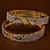 Designer CZ Embellished American Diamond Bangles BD453