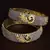Designer CZ Embellished American Diamond Bangles BD459