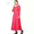Pink printed rayon kurtas-and-kurtis