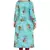 Blue printed cotton kurti